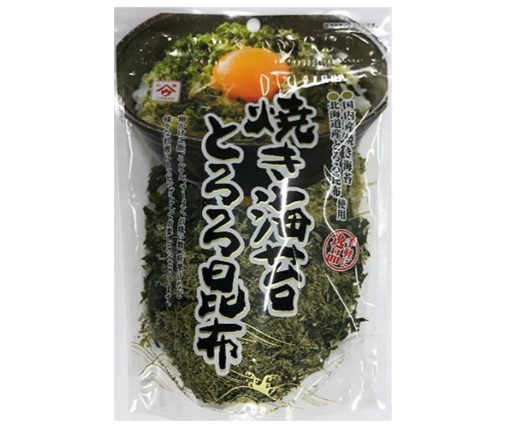 JANコード:4970148010208 原材料 のり(国内産)、とろろ昆布(昆布(北海道産)、醸造調味料、砂糖、醤油、食塩)、(一部に大豆・小麦を含む) 栄養成分 (1袋(15g)当たり)エネルギー23kcal、たんぱく質2.4g、脂質0.3g、炭水化物8.6g、食塩相当量0.8g 内容 カテゴリ：乾物、とろろ昆布 賞味期間 (メーカー製造日より)9ヶ月 名称 海藻乾製品 保存方法 直射日光、高温多湿を避け、常温にて保存してください。 備考 製造者:株式会社魚の屋 島根県大田市静間町213-11 ※当店で取り扱いの商品は様々な用途でご利用いただけます。 御歳暮 御中元 お正月 御年賀 母の日 父の日 残暑御見舞 暑中御見舞 寒中御見舞 陣中御見舞 敬老の日 快気祝い 志 進物 内祝 %D御祝 結婚式 引き出物 出産御祝 新築御祝 開店御祝 贈答品 贈物 粗品 新年会 忘年会 二次会 展示会 文化祭 夏祭り 祭り 婦人会 %Dこども会 イベント 記念品 景品 御礼 御見舞 御供え クリスマス バレンタインデー ホワイトデー お花見 ひな祭り こどもの日 %Dギフト プレゼント 新生活 運動会 スポーツ マラソン 受験 パーティー バースデー