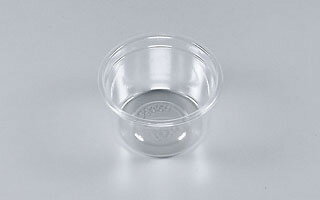 透明丸カップ60cc　嵌合フタ付き（50枚）耐熱60℃　耐油　惣菜　テイクアウト　お持ちかえり　デリ