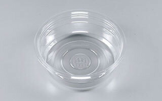 透明丸カップ 320cc　嵌合フタ付き（50枚）耐熱温度60℃　耐油　惣菜　テイクアウト　お持ちかえり　デリ