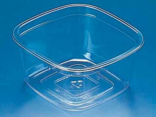 角カップ EC116-751B(A) 身・フタ 100組 透明カップ 　味噌容器　テイクアウト　お持ち帰り