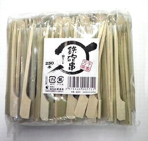樂天商城 - 鉄砲串　9cm　（約250本）　竹串　焼き鳥　串カツ　バーベキュー　串焼き　業務用