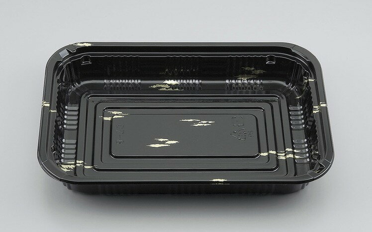 樂天商城 - CZ-8金ねごろ　透明嵌合フタ付（50枚）焼肉弁当　使い捨て　テイクアウト　御赤飯　ライス　弁当容器　デリ容器　仕出し　お弁当　のり弁