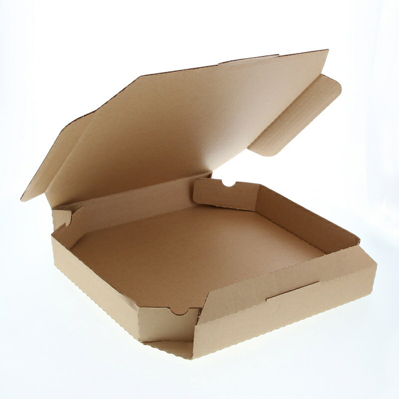 樂天商城 - ネオクラフト　ピザBOX　L　12インチ　10枚　335×335×高50mm　紙製　ピザ箱　テイクアウト　お持ち帰り　ピザショップ　みざらし　ナチュラル　ピザボックス
