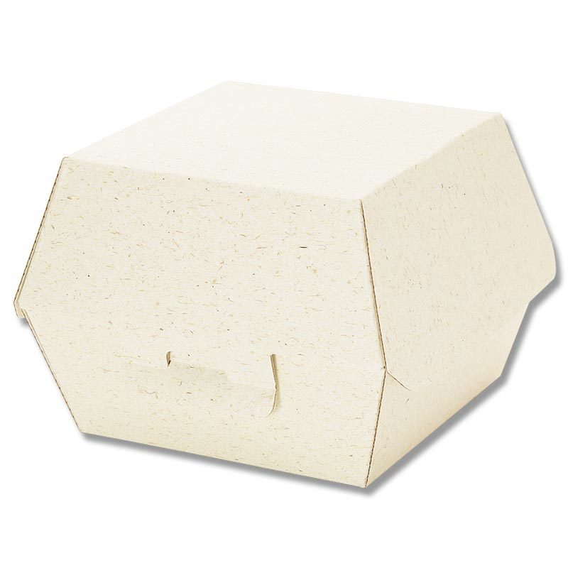 エコパームボックス　バーガー1個用（20枚入り）　内側耐油加工　テイクアウト　お持ち帰り　デリ　惣..