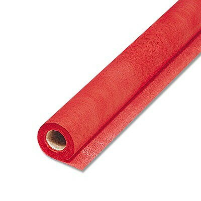 フラワーラップ　22　赤　巾65×20m巻　花束ラッピング　不織布　アレンジメント　工作　包装　ディスプレイ