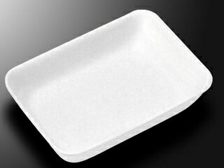 発泡トレー　C-43 (L) （50枚）　210×153×32mm　食品トレー　陳列用　鮮魚　惣菜　精肉　お持ち帰り　..