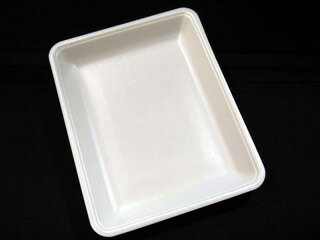 発泡トレー　CN20-25FF（L）（100枚）　248×196×30mm　食品トレー　陳列用　鮮魚　惣菜　精肉　お持ち..