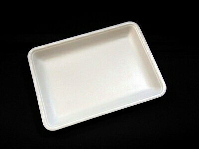 発泡トレー　CN25-18EE（L）（100枚） 248×180×25mm　　食品トレー　陳列用　鮮魚　惣菜　精肉　お持ち帰り　テイクアウト