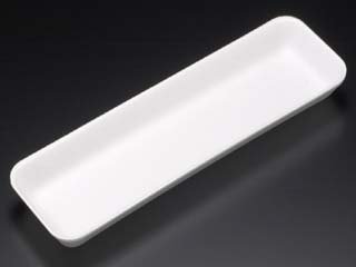 発泡トレー　J33-10T（100枚）　330×100×20mm　食品トレー　陳列用　鮮魚　惣菜　精肉　お持ち帰り　テ..