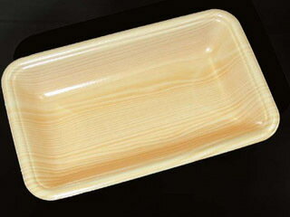 樂天商城 - 発泡トレー　CN20-12F　木曽内（100枚）　196×120×30mm　食品トレー　陳列用　鮮魚　惣菜　精肉　お持ち帰り　テイクアウト　柄入り