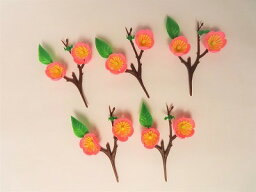 造花　桃の花　DS-15（50個入り）　飾り　弁当　オードブル　盛り付け　祝い用　ひな祭り