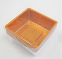 個食容器 79角 金(10枚)79×79×H30 おかずカップ 仕切り 重箱 オードブル おせち 弁当 ゴールド 四角
