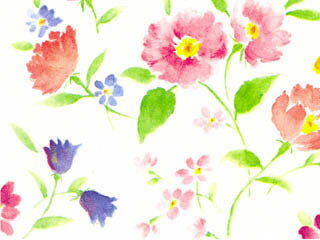 包装紙 半才 花づくし(100枚) 750×528mm 上品 花柄 おしゃれ ギフト包装紙