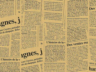 包装紙 半才 筋入ニュースレター(100枚) 757×530mm 英字 おしゃれ ギフト包装紙