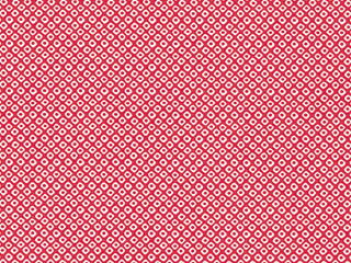 包装紙 半才 鹿の子 赤(100枚) 757×530mm 和柄 おしゃれ ギフト包装紙