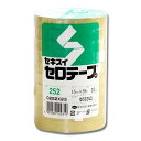 セロテープ セキスイNo.252 15mm×35m (10巻) セロハンテープ テープ
