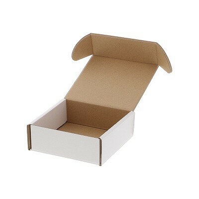 フリーボックス　F-84（10枚）　白　内寸法：125×125×45mm　ギフト　梱包　白ダンボール　小さめ　小さ..