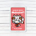 SHOW BY ROCK!! ましゅまいれっしゅ!!　ピーカ+ICカードホルダー ほわん 光る パスケース 定期入れ ICカード suica PASMO 自動改札 コ..