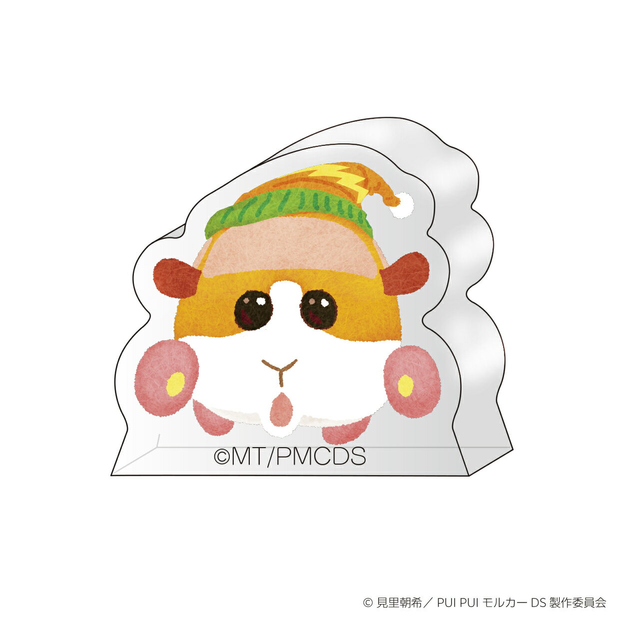 『PUI PUI モルカー』×small worlds オリジナル　アクリルブロック（ポテト）※自立型