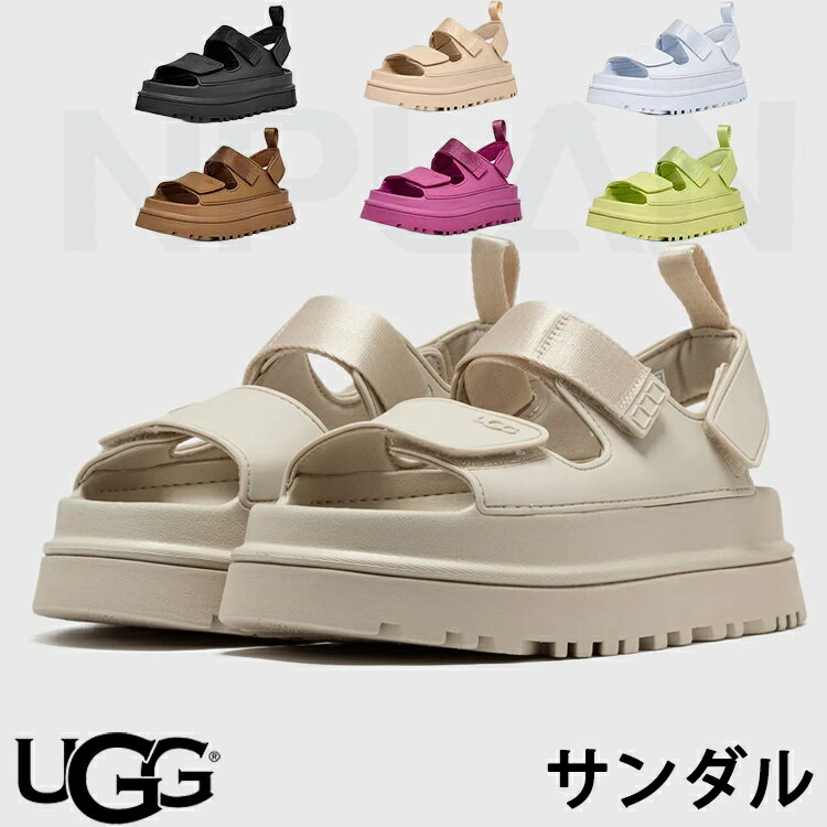 UGG アグ サンダル ストラップサンダル ゴールデングロウ レディース 厚底 GOLDENGLOW 1152685 ストラップサンダル サンダル 靴 トング シンプル レディース 夏 プレゼント ギフト 誕生日 夏の日 おしゃれ スポーツ レディース 厚底