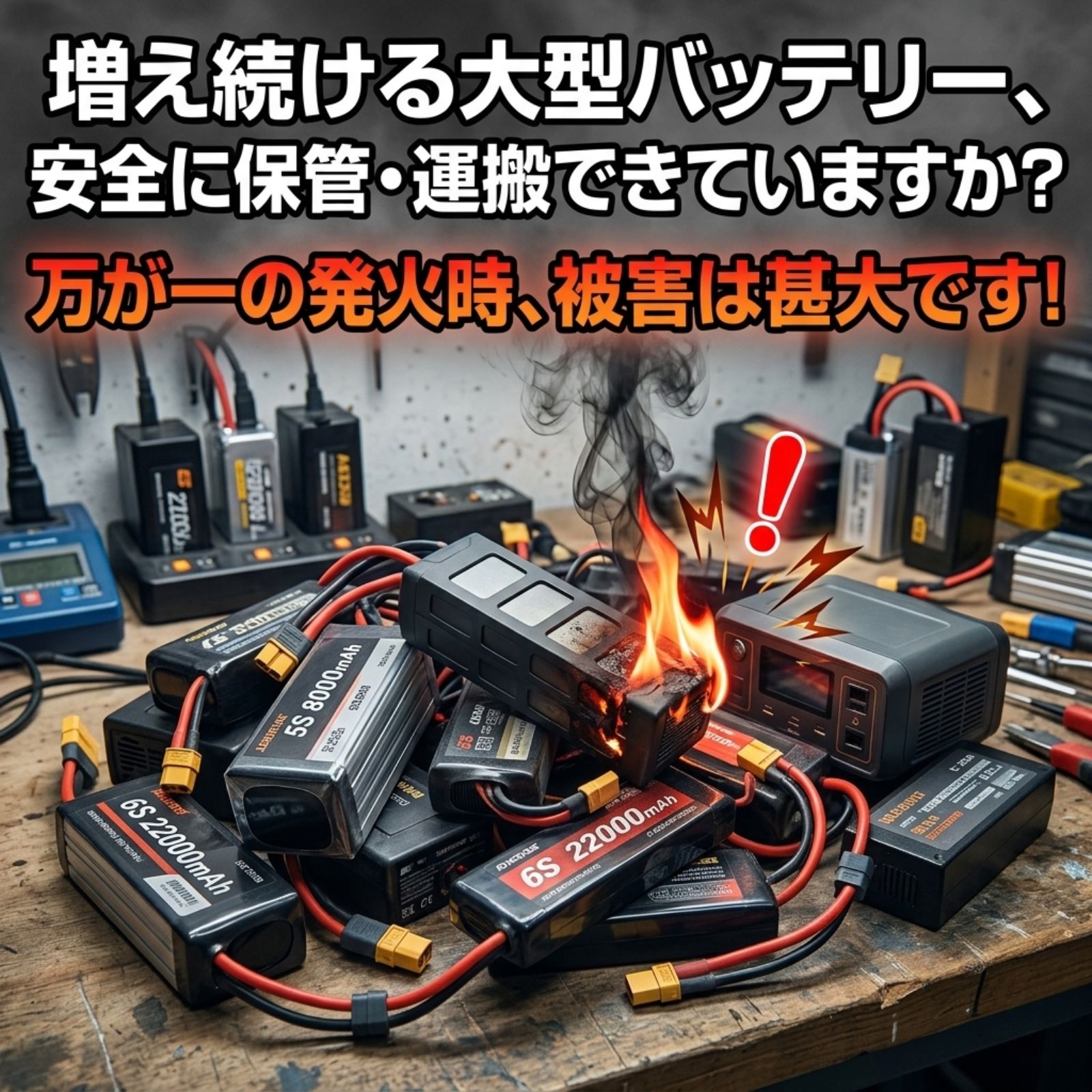 モバイルバッテリー 防火ケース 耐火ケース 耐火バッグ リポバッテリー セーフティーバッグ 難燃 防炎 防水 発火防止 防災 耐火金庫 大容量 2WAY ショルダー ドローン ラジコン バッテリー収納 215×165×145mm ブラック シルバー nquartet-10000089 エヌカルテット サンプル画像3