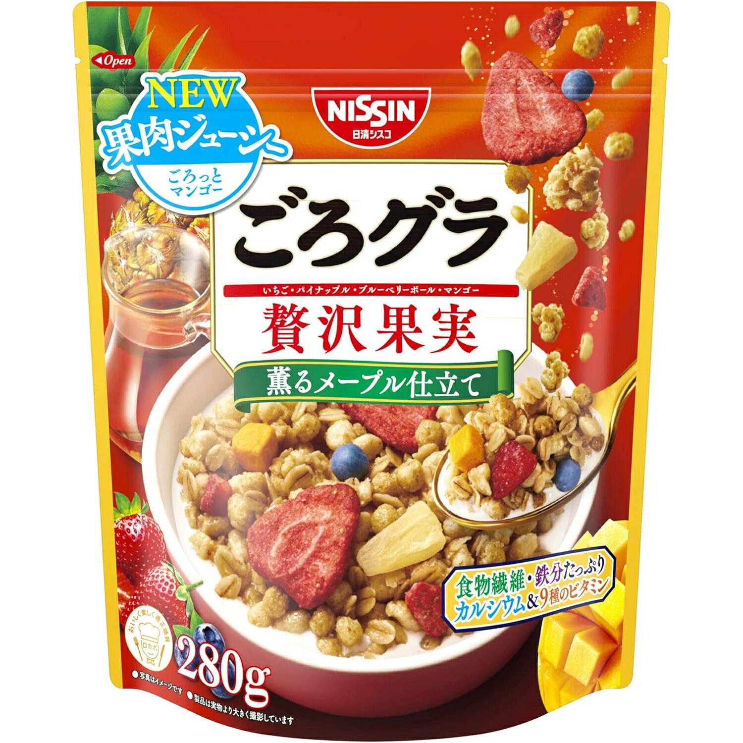 日清シスコ ごろグラ 贅沢果実 280g×6袋
