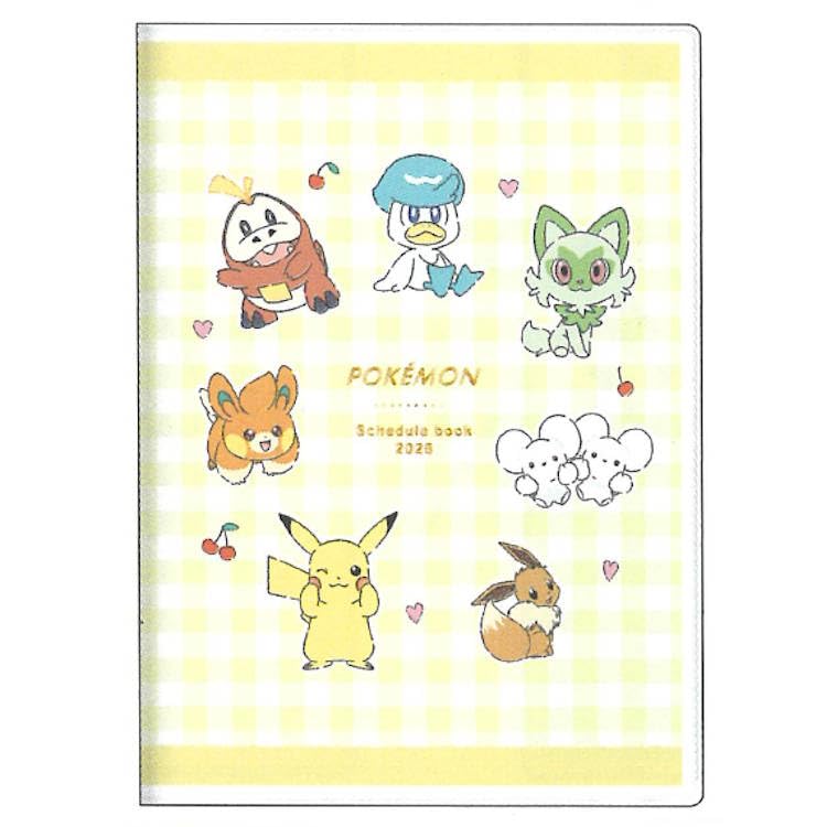 サンスター文具(Sun-Star Stationery) ポケットモンスター ポケモン グッズ キャラクター手帳 2026年 月間B6 集合 S