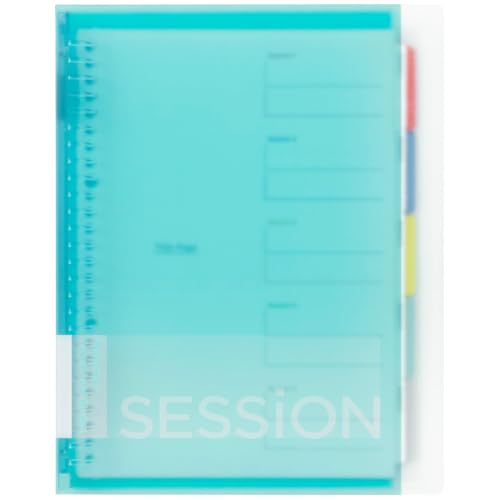 マルマン ルーズリーフ バインダー セッション B5 26穴 ライトブルー F310-52