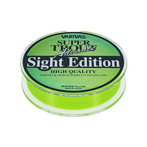 バリバス(VARIVAS) ナイロンライン バリバス スーパートラウトアドバンス サイトエディション 100m 1号 4lb ライトニ…