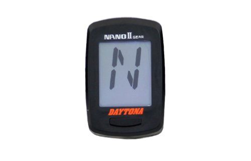 デイトナ(Daytona) バイク用 デジタルギアポジションインジケーター 表示範囲N/1~8速 60×40×17.5mm NANO2 7859