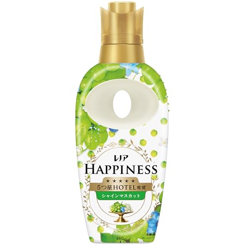 レノア ハピネス 5つ星ホテルの夢ふわタッチ 柔軟剤 シャインマスカットの香り 本体 460mL