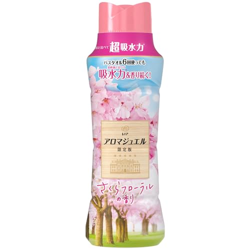 レノア ハピネス アロマジュエル 香り付け専用ビーズ さくらフローラル 本体 445mL