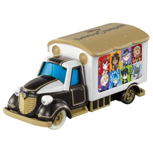 パールホワイト、ゴールド。/-/-・(C) Disney・電池は使用しません。商品紹介 タカラトミー トミカ ドリームトミカ SP ディズニーモータース グッディキャリー ツイステッドワンダーランド ミニカー おもちゃ 3歳以上 安全警告 気を付けて