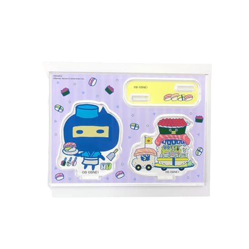 マリモクラフト たまごっち プチプチおみせっちシリーズ レイヤーアクリルスタンド ござるっち W115×H82mm/台座：W55.3×H19.1
