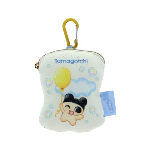 Rakuten - サンスター文具(Sun-Star Stationery) たまごっち グッズ ミニポーチ カラビナ付き バルーン S2338378
