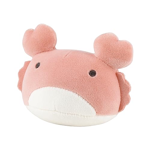 Rakuten - LIV HEART マスコット マシュマロアクアミエ カニ (全長約9cm) ぬいぐるみ ふわふわ 18208-20