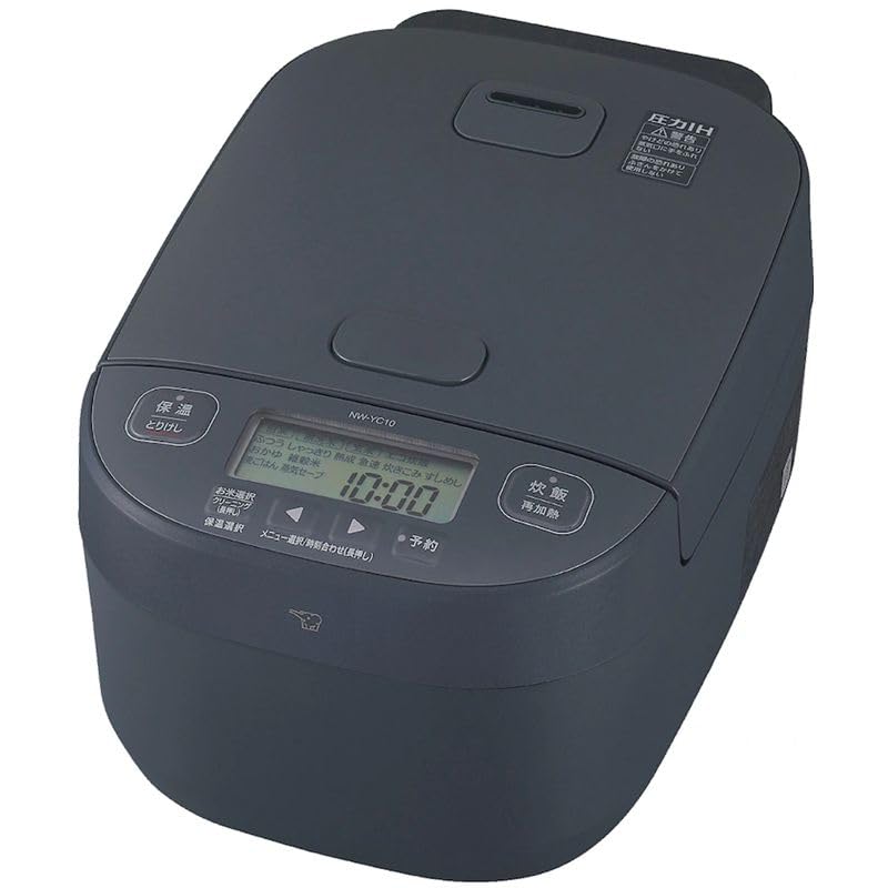 象印マホービン 炊飯器 5.5合 スレートブラック NW-YC10-BZ