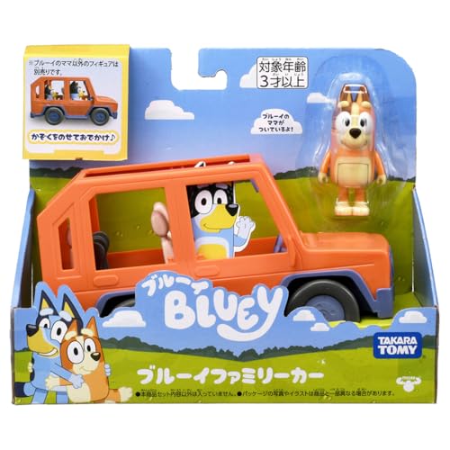 タカラトミー(TAKARA TOMY) ブルーイ ブルーイファミリーカー