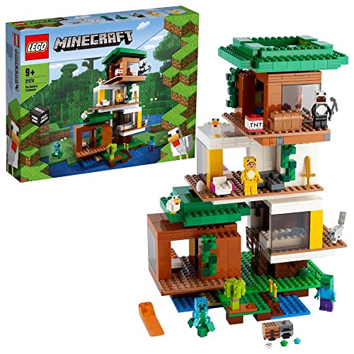 Rakuten - レゴ(LEGO) マインクラフト ツリーハウス 21174 おもちゃ ブロック テレビゲーム 家 おうち 男の子 女の子 9歳以上