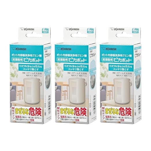 象印 マホービン ポット内容器洗浄用クエン酸 ピカポット 加湿器用 CD-KB03KX-J × 3個