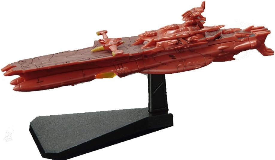ダロルドレッド/大型/-・Style:ダロルド・(C) 2012 宇宙戦艦ヤマト2199 製作委員会ドメル機動部隊の名鑑「ダロルド」がメカコレ化。 通常甲板と砲戦甲板を差し替えで再現。 同スケールのガルント付属。 セット内容 成形品×4、組立説明書（箱裏に印刷）
