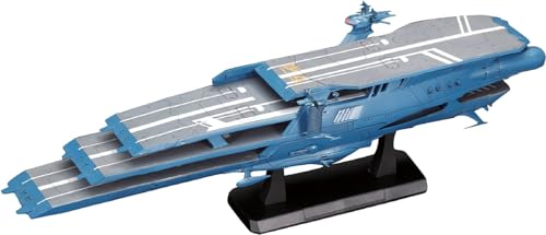 リアルブルー/1/1000スケール/ー・(C) 2012 宇宙戦艦ヤマト2199 製作委員会宇宙戦艦ヤマト2199プラモシリーズより、大ガミラス帝国軍　ガイペロン級多層式航宙母艦　シュデルグ、遂にキット化。