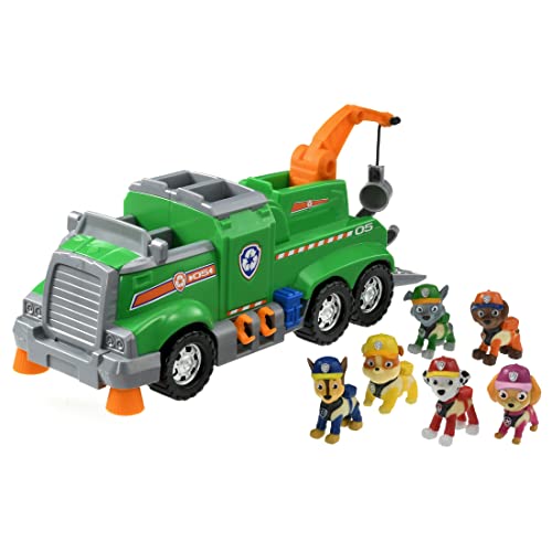 ロッキーロッキー/1個 (x 1)/903710・Color:ロッキー・パッケージ個数:1・(c)2023 Spin Master Ltd. PAW PATROL and all related titles logos characters; and SPIN MASTER logo are trademarks of Spin Master Ltd. Used under license. Nickelodeon and all related titles and logos are trademarks of Viacom International Inc.・電池は使用しません。商品紹介 パウ・パトロール アルティメット レスキュービークル ロッキー アルティメットクルーザー 男女子両用 安全警告 気を付けて