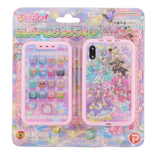 商品仕様・商品詳細欄でご確認ください。名探偵プリキュア/-/-・（C)ABC-A・東映アニメーション・「名探偵プリキュア」のおしゃべりタッチフォン・画面の角度を変えることでメニューモードとテレフォンモードの切り替えができます。・音楽や効果音、おしゃべりなど様々音が流れます。・電池：単4×2本（別売り）商品紹介 「名探偵プリキュア」のおしゃべりタッチフォン。 画面の角度を変えることでメニューモードとテレフォンモードの切り替えができます。音楽や効果音、おしゃべりなど様々音が流れます。 安全警告 なし