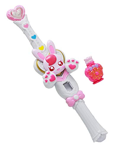 ピンク/ワンサイズ/-・(C)ABC-A・東映アニメーションヒーリングっどプリキュアのミニヒーリングステッキが登場 キュアグレースに変身肉球が押せるよ ふるとしゃかしゃか鳴るよ ミニ連動アイテム1個付き ()