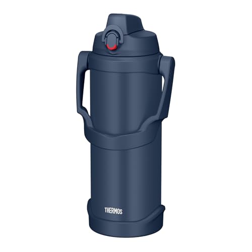 ネイビー/2500 ml/FJQ-2501 NVY・Color:ネイビーSize:2500 ml・パッケージ個数:1・大容量帯スポーツジャグFJQシリーズのカラーリニューアル・本体サイズ(約):幅16×奥行13×高さ35.5cm、本体重量(約):1kg、容量:2.5L・生産国:中国・保冷効力：9℃以下（6時間）・素材:内びん：ステンレス鋼 / 胴部：ステンレス鋼（アクリル樹脂塗装）/ フタ・キャップ本体：ポリプロピレン（発泡ポリプロピレン内蔵）/ ハンドル：ポリプロピレン / フタパッキン・シールパッキン：シリコーンゴム●真夏のスポーツやアウトドアに最適な大容量 ●魔法びん構造で冷たさキープ ●しっかり持って飲めるラク持ちハンドル ●キャップユニット食洗機対応 ●洗いやすく、大きな氷が入るワイドな口径