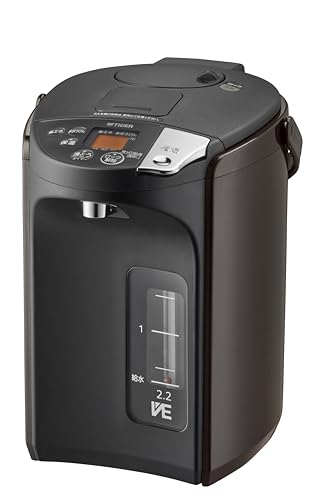 蒸気レス/節電モデルブラウン/2.2L/PIS-N220T・Size:2.2LStyle:蒸気レス/節電モデル・パッケージ個数:1・電気がなくても給湯できるコードレスエアー給湯付き蒸気レスとく子さん・本体サイズ(約)幅21.9×奥行28.3×高さ28.3cm・期間期間:メーカー1年・年間電気代(約)6 800円電気がなくても給湯できるコードレスエアー給湯付き蒸気レスとく子さん