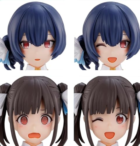 BANDAI SPIRITS(バンダイ スピリッツ) 30MS オプションヘアスタイル&フェイスパーツセット(園田智代子/杜野凛世) 色分け済み