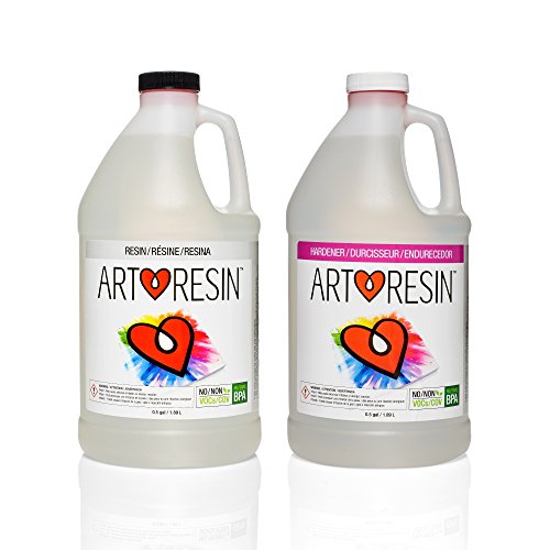 ArtResin エポキシ樹脂 レジン液 透明 クリア 非毒性 3.78L