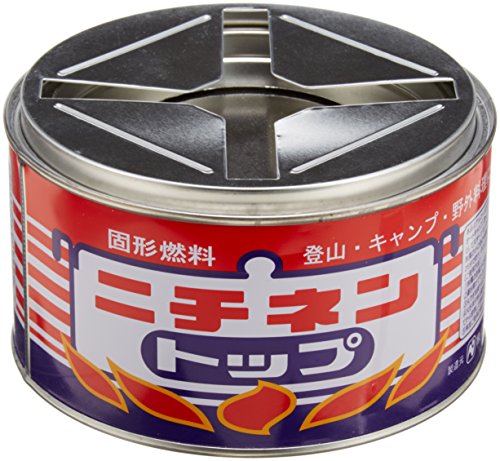 NITINEN(ニチネン) 屋外用缶入り固形燃料 屋外用トップ丸缶 600g